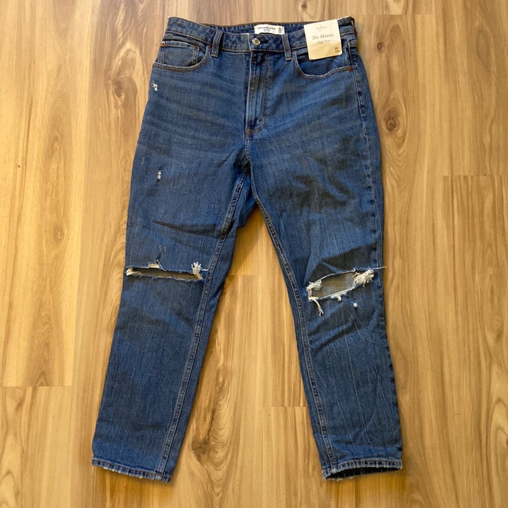 Abercrombie Curve Love High Rise Skinny